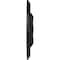 Ekena Millwork Granada Ceiling Medallion (Fits Canopies up to 7 1/8"), 23 3/8"OD x 3 5/8"ID x 2 1/2"P, Black Pearl CM23GABPS - alternate 4